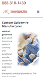 Mobile Screenshot of medicalguidewiremanufacturer.com